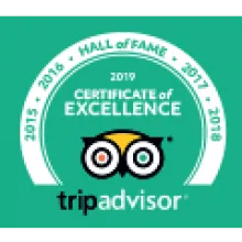 Five-Time Winner of the Certificate of Excellence from 2015-2019