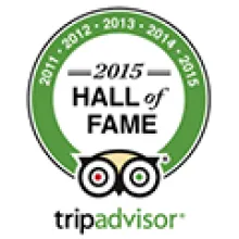 Five-Time Winner of the Certificate of Excellence from 2011-2015