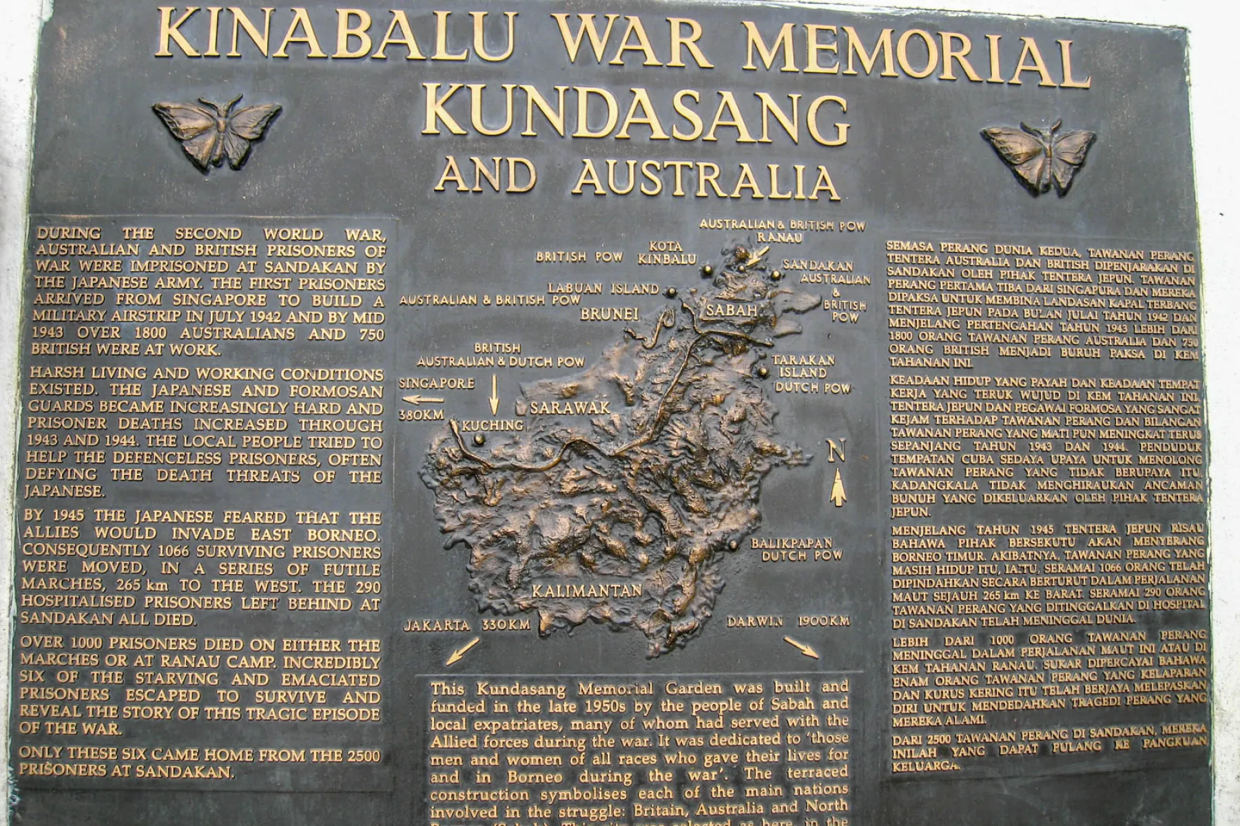 Kundasang war memorial