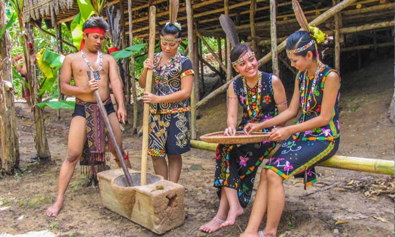 Explore the different tribe's traditional houses