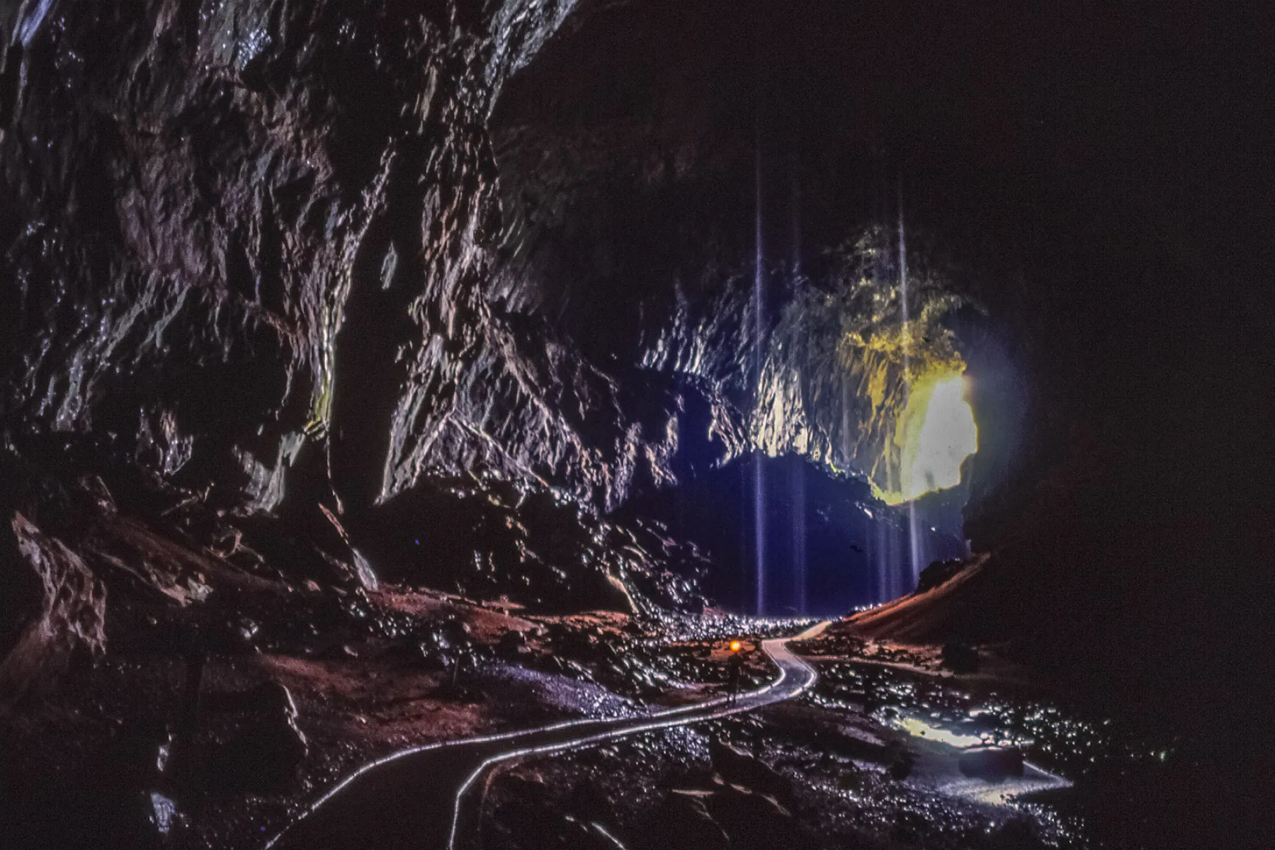 Inside Deer Caves