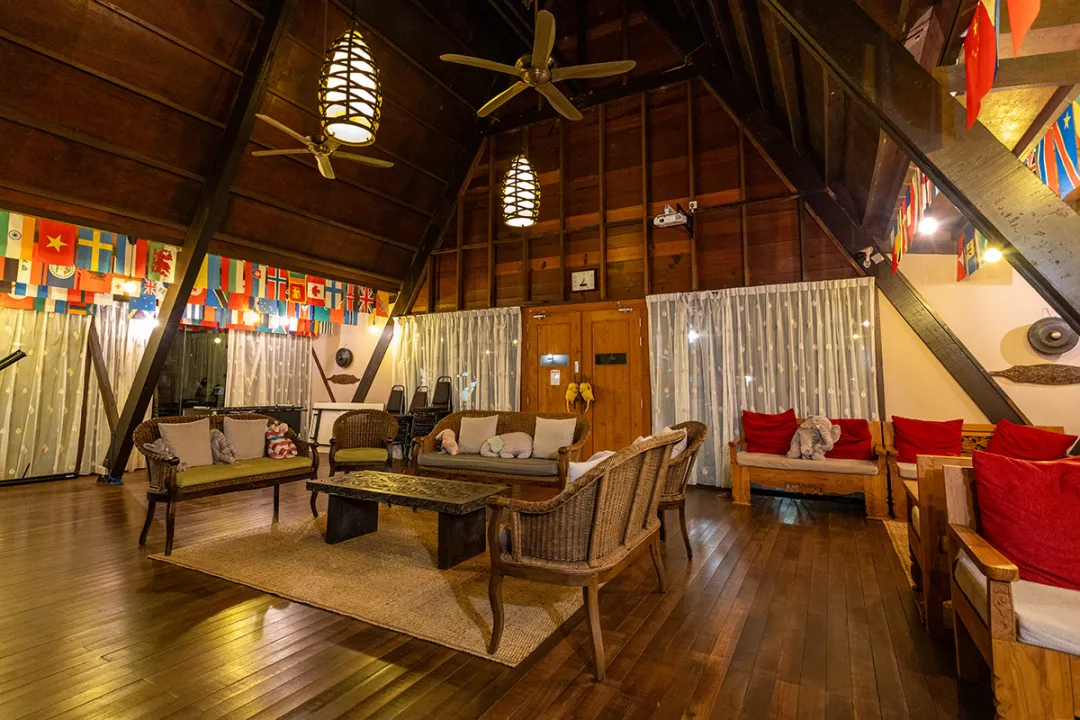 Gomantong Hall is another of our lounges